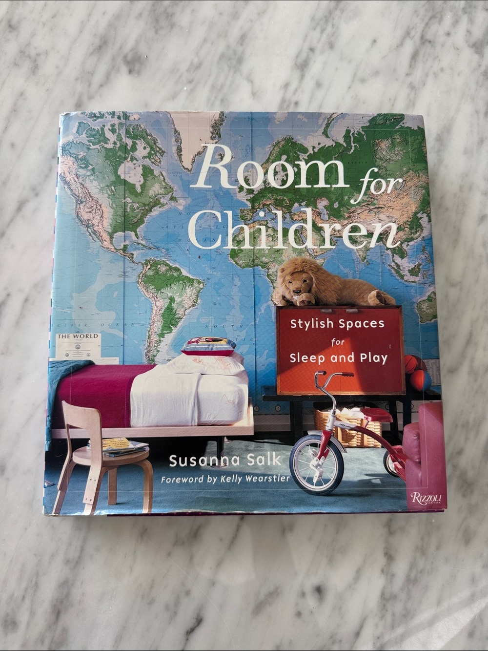 Room for Children by - Decorative Kids Book (Blue, Pink)